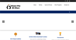 Desktop Screenshot of alamocityallstars.com