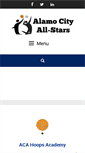 Mobile Screenshot of alamocityallstars.com